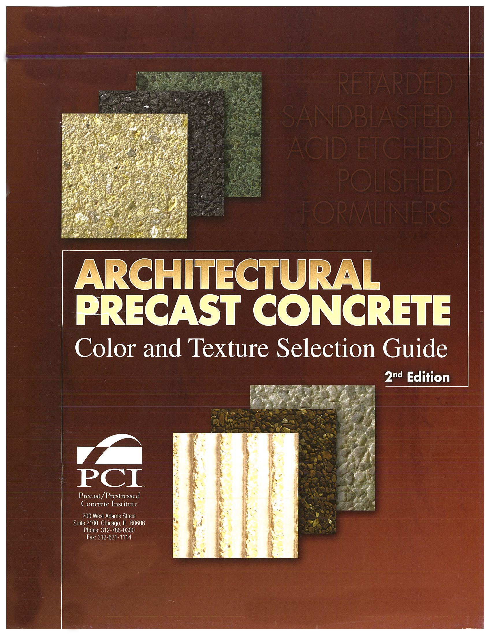 Architectural Precast Concrete Color and Texture Guide, 2nd Edition